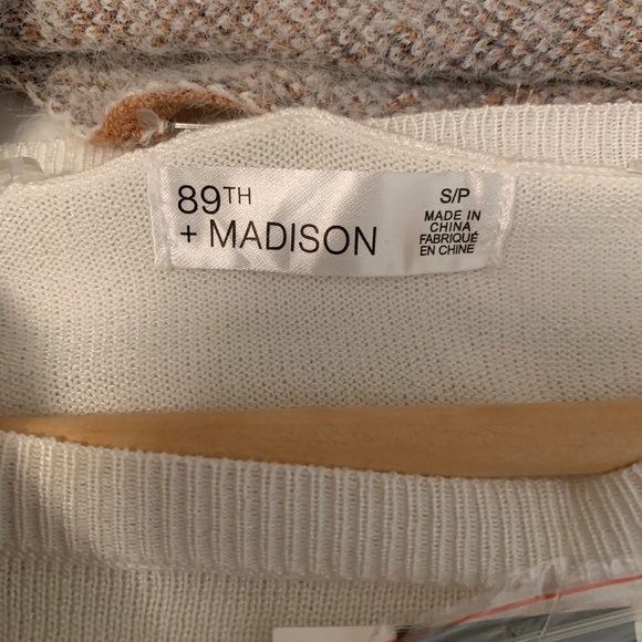 NWT 89th + Madison Sweater and Scarf Combo-Size S - Picture 6 of 12